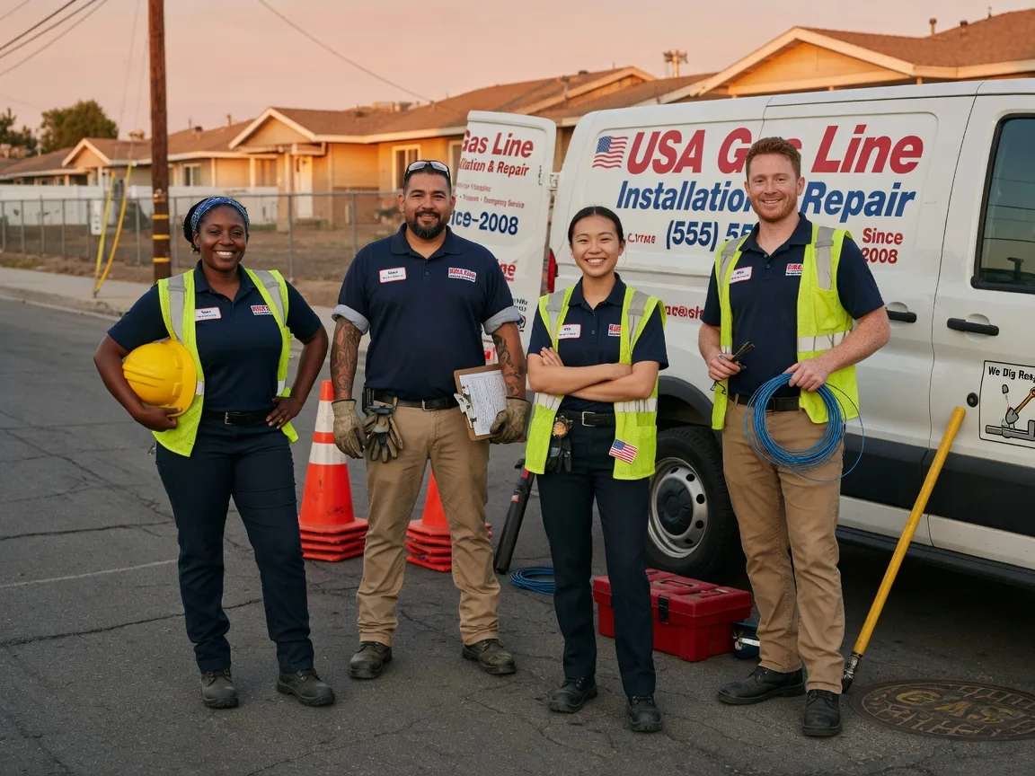 Gas Line Installation company in Lehigh, IA